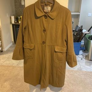 Old Navy Plus Size XXL Tan Peacoat
